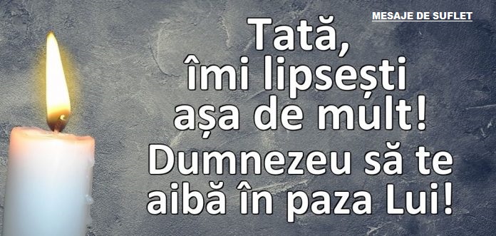 Îmi lipseati tată