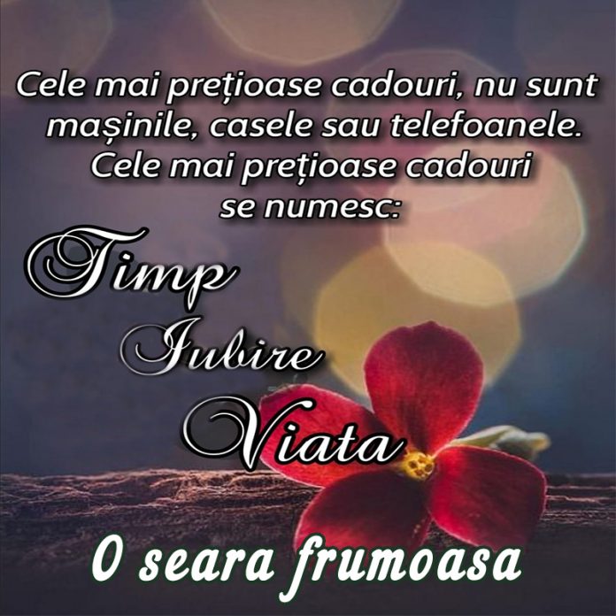 Cele mai prețioase cadouri