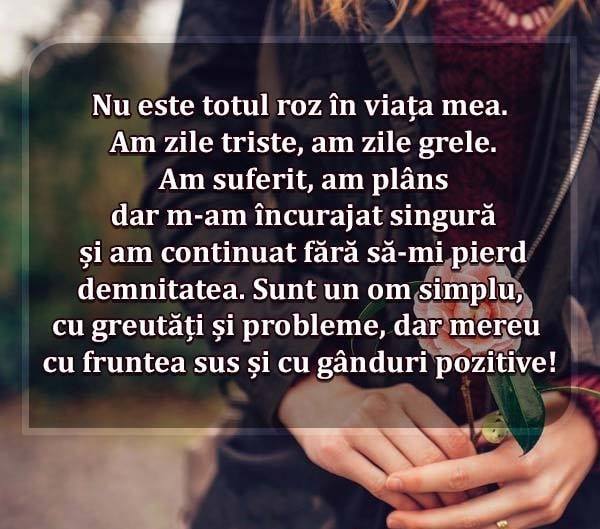 Nu este totul roz în viata mea