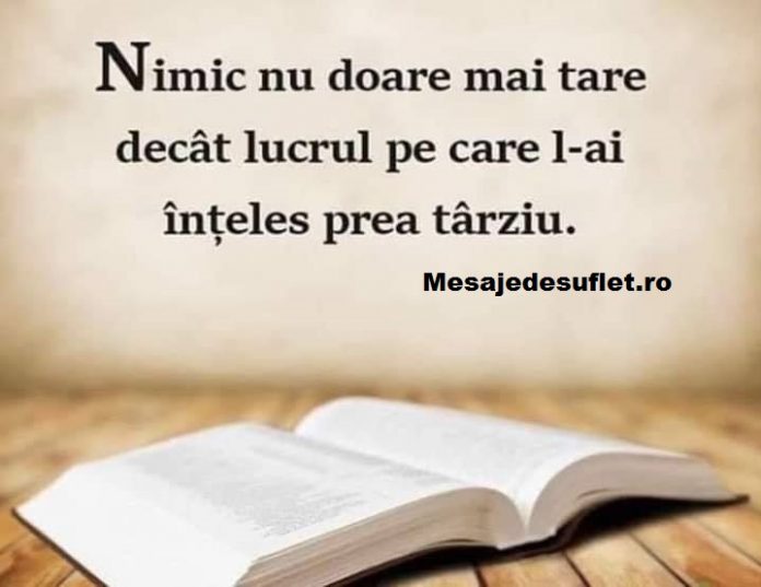 Nimic nu doare mai tare
