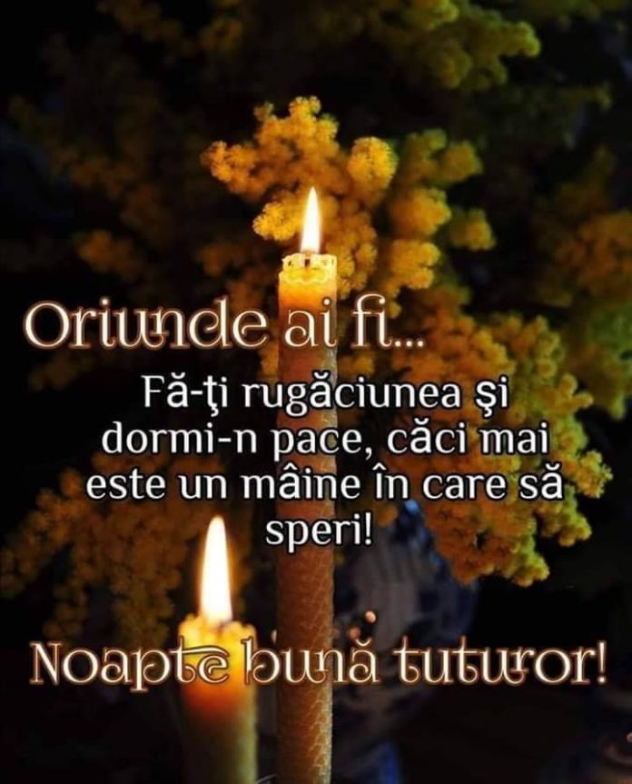 Noapte bună tuturor