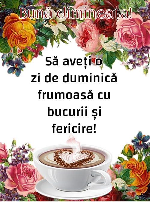 o zi de duminica frumoasa