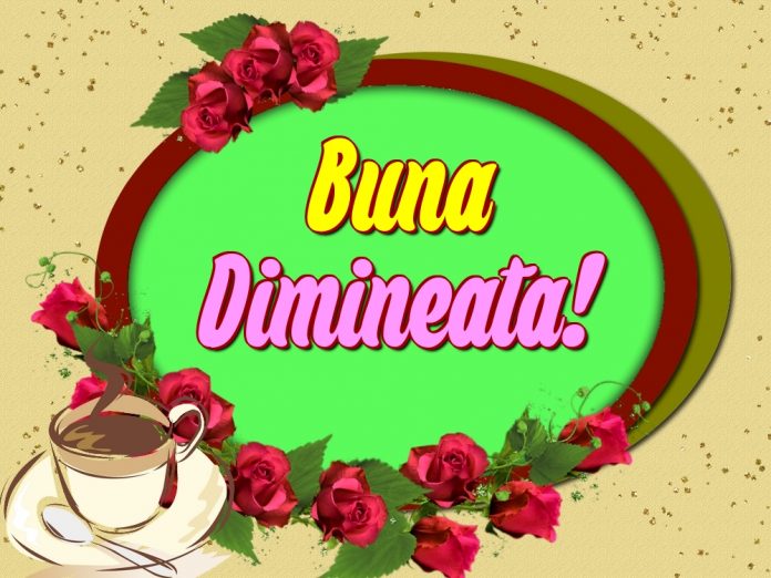buna dimineata