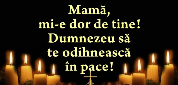 mesaj de comemorare