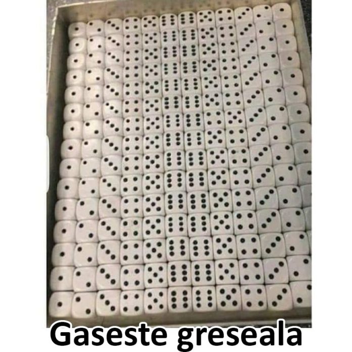 găsește greșeala