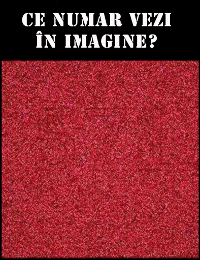 Ce număr vezi în imagine