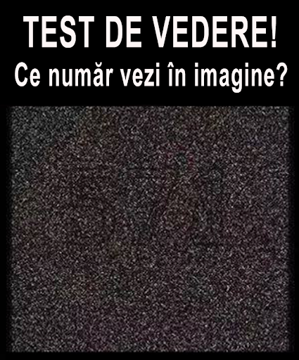 Ce număr vezi în imagine?