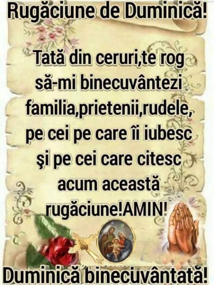 Duminică binecuvântată