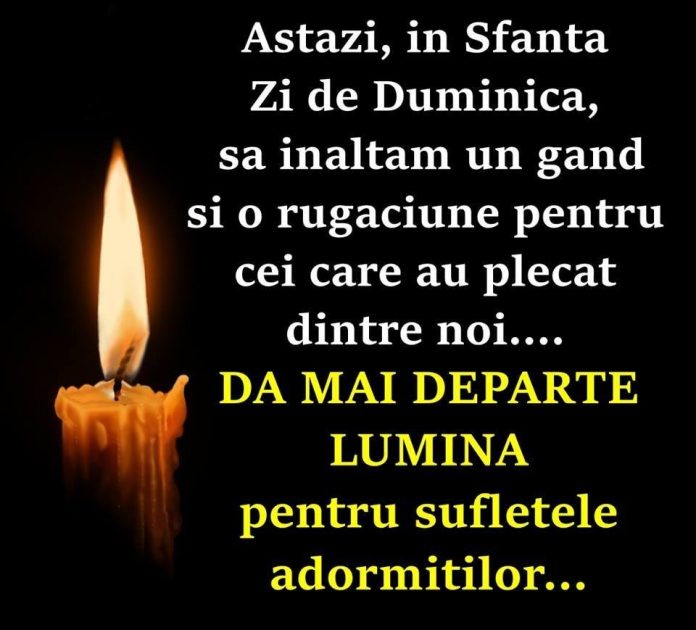 Sfânta zi de Duminică