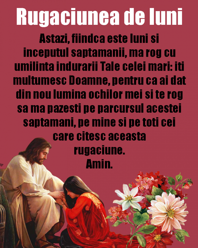 Rugaciunea de luni