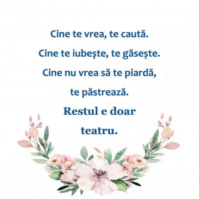 Cine te vrea, te caută