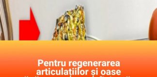 Pentru regenerarea articulațiilor și oase sănătoase, este suficientă o linguriță pe zi