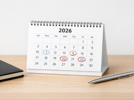 ZILE LIBERE 2026: ANUL CU CELE MAI MULTE MINIVACANȚE? VEZI CALENDARUL COMPLET ȘI CÂTE ZILE CÂȘTIGI Calendar 2026 cu zile marcate pentru sărbători legale