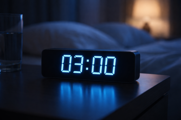 trezire-noaptea-ora.jpg de ce te trezesti noaptea la aceeasi ora cauze somn