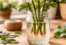 3 metode simple prin care faci trandafirii tăiați să prindă rădăcină. Trucuri pe care puțini le folosesc Tulpini de trandafiri în apă cu rădăcini formate, metodă de înmulțire acasă