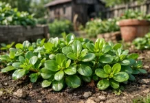 Planta pe care mulți români o smulg din grădină, dar în alte țări este folosită în salate și remedii naturale Iarbă grasă folosită ca plantă medicinală și aliment