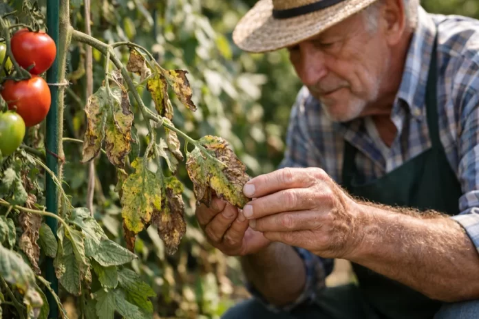 Plante de roșii afectate de greșeli frecvente în lunile mai și iunie