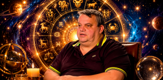 Marian Golea, horoscop 2026. Patru zodii lasă în urmă problemele și intră într-o perioadă de prosperitate Marian Golea într-un decor astrologic cu simboluri zodiacale și energie astrală care sugerează schimbări importante în anul 2026