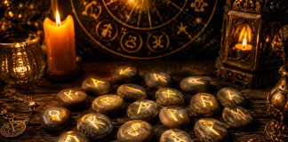 Mesajul Runelor pentru zodii, 3 iulie 2026. O noapte cu semne puternice și schimbări neașteptate pentru multe zodii Rune strălucitoare așezate pe o masă de lemn, într-o atmosferă mistică și astrologică