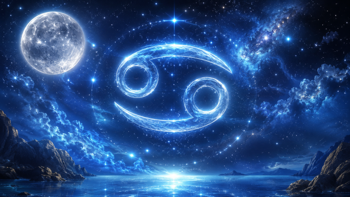 sezonul-racului-2026.jpg Simbolul zodiei Rac într-un decor astral luminos, asociat cu familia și emoțiile.