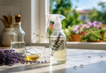 Amestecul simplu pe care mulți îl folosesc vara pentru a ține la distanță muștele și țânțarii Pulverizator cu soluție naturală pentru reducerea prezenței muștelor și țânțarilor în locuință