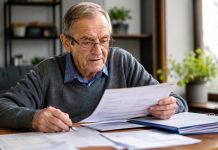 Pensiile a 800.000 de români ar putea fi recalculate. Cererea care poate aduce bani în plus la pensie Pensionar analizând documente pentru recalcularea pensiei și o posibilă majorare a veniturilor