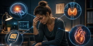 4 afecțiuni care pot avea simptome asemănătoare depresiei. De ce diagnosticul corect este atât de important Imagine ilustrativă despre afecțiuni care pot avea simptome asemănătoare depresiei.