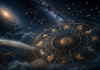 Șase zodii intră într-o perioadă favorabilă. Astrologii spun că următorii ani le pot aduce schimbări importante Cerc zodiacal luminos pe un cer înstelat care simbolizează o perioadă favorabilă pentru șase zodii.