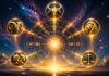 5 zodii pot avea parte de o perioadă favorabilă până la sfârșitul verii. Astrologii vorbesc despre oportunități și schimbări importante Cerc zodiacal luminos și simboluri astrologice care ilustrează zodiile favorizate până la sfârșitul verii.