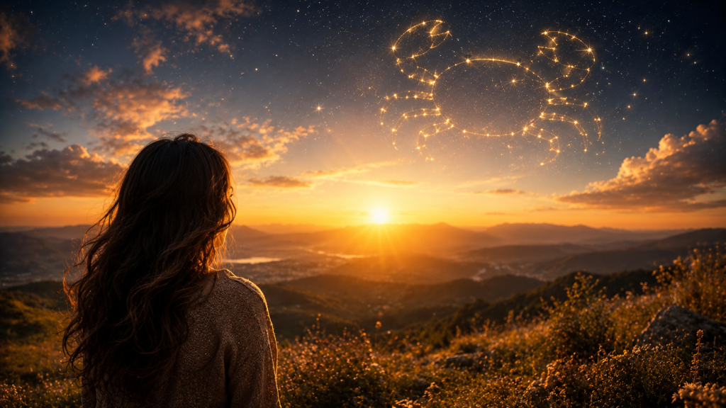 Imagine ilustrativă despre previziunile astrologice favorabile pentru zodia Rac.