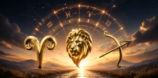 3 zodii care își pot schimba destinul până la sfârșitul lui 2026. Pentru ele se deschid oportunități uriașe Trei simboluri zodiacale într-un decor astrologic luminos, reprezentând zodiile care pot avea oportunități importante până la sfârșitul anului 2026.