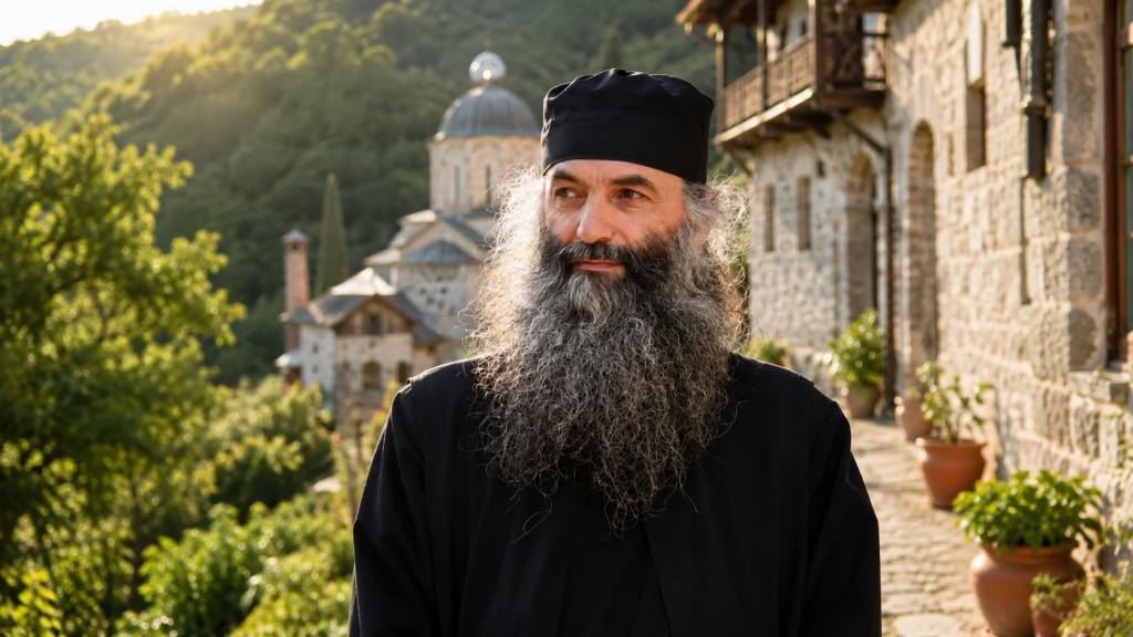 Părintele Pimen Vlad vorbind despre rugăciune și puterea de a trece prin necazuri