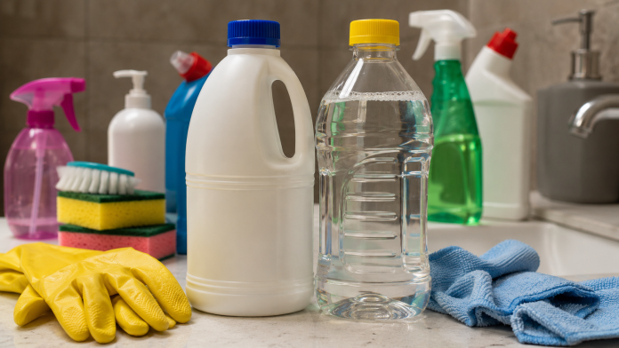 Produse de curățenie care nu trebuie amestecate din cauza reacțiilor periculoase