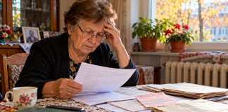 Ai primit decizie de recalculare a pensiei? Verifică aceste lucruri. Unele erori pot schimba suma care ți se cuvine Pensionară verificând decizia de recalculare a pensiei și talonul de pensie