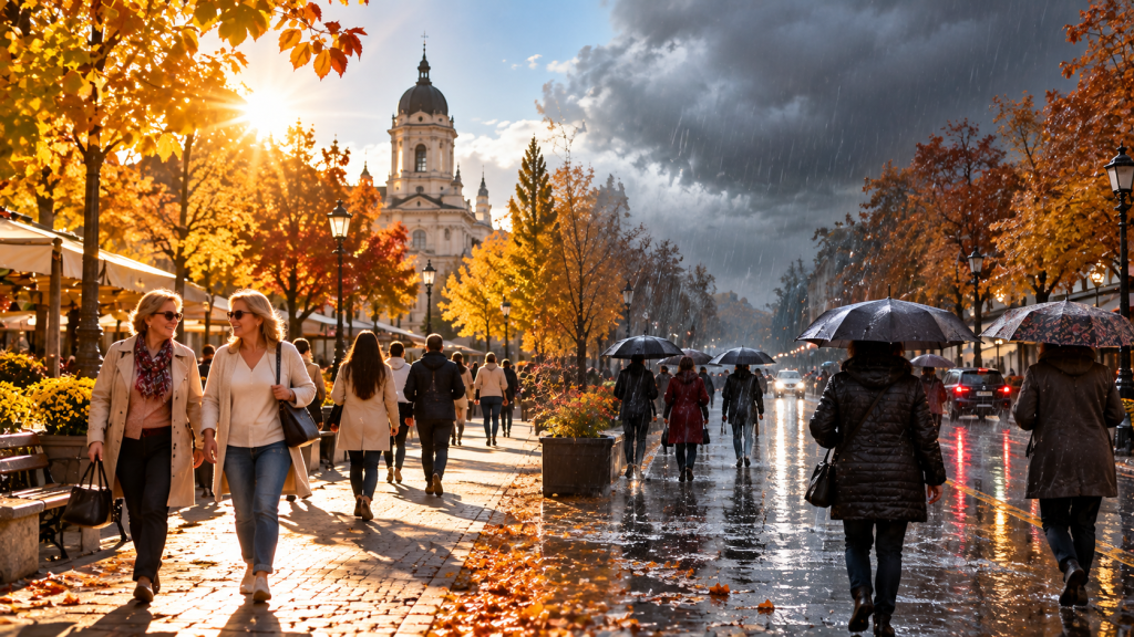 Răcire și ploi în România în weekendul 10–11 octombrie