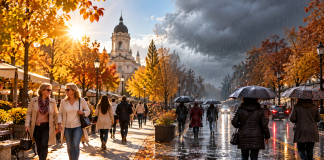 Vremea se schimbă în România. După temperaturi de până la 28 de grade vin răcirea și ploile. Ce anunță ANM pentru weekend Răcire și ploi în România în weekendul 10–11 octombrie