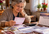 Pensiile ar putea crește din 2027. După doi ani fără indexare, apare prima veste importantă pentru pensionari Pensionară verificând talonul de pensie înainte de posibila indexare din 2027